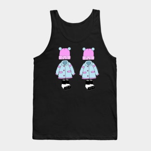 The invisible twins in autumn Tank Top